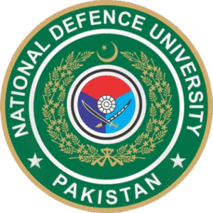 national defence university, pakistan logo